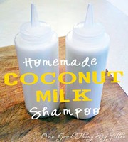How to make your own homemade Coconut Milk Shampoo